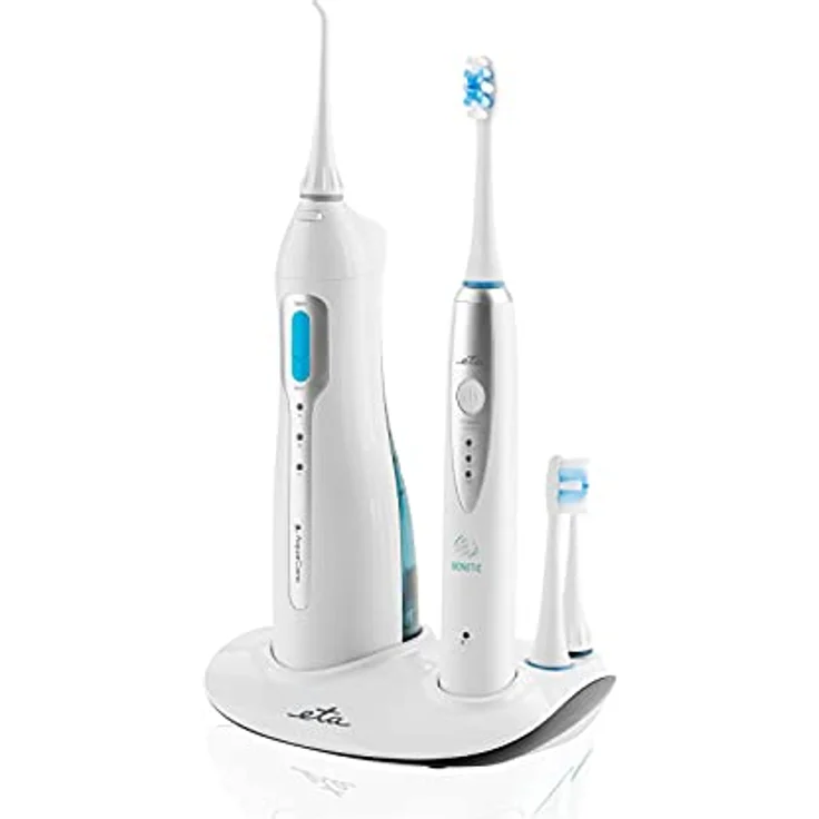 Eta ETA270790000 elektrische Schallzahnbürste Blau, Edelstahl, Weiß – Bild 4