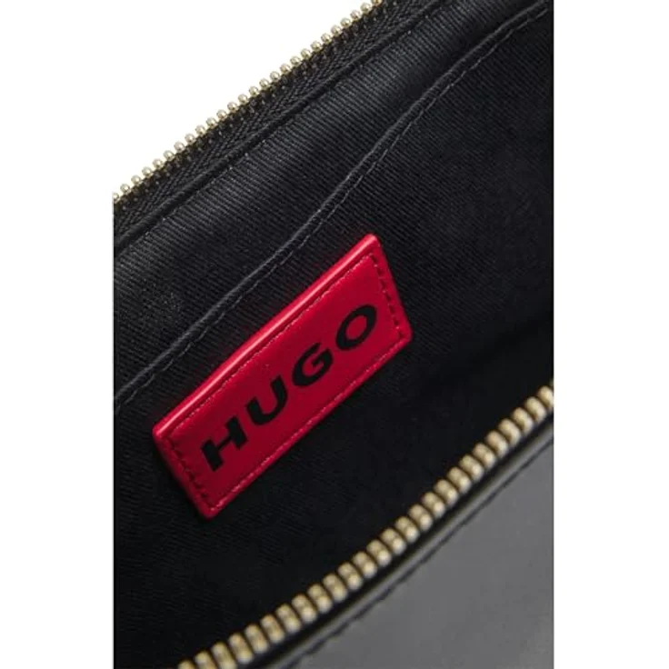 Hugo Yorih Schultertasche, 24 cm, schwarz, 100% Polyurethan – Bild 4