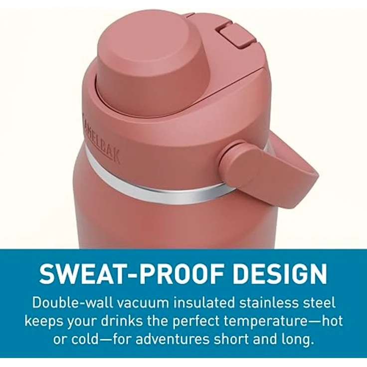 CAMELBAK Thrive Chug VSS, Auslaufsichere Thermoskanne aus vakuumisoliertem Edelstahl, rot – Bild 5