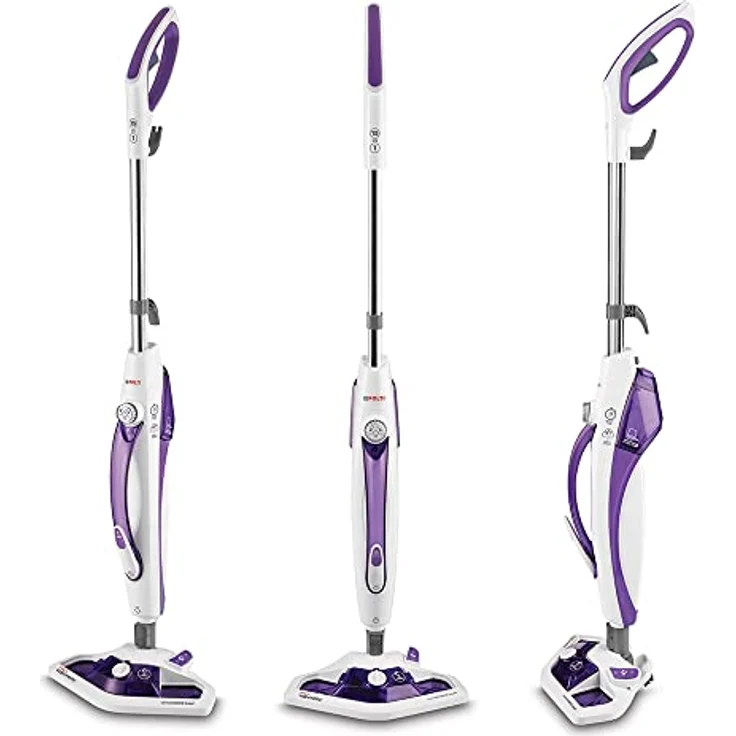 Polti Vaporetto SV440_Double PTEU0274 Dampfbesen mit doppelter Funktion: tragbarer Dampfreiniger und Bodendüse Vaporforce, 15in1, tötet und beseitigt 99,9% der Viren, Keime und Bakterien, 1500W, 0.3L – Bild 2