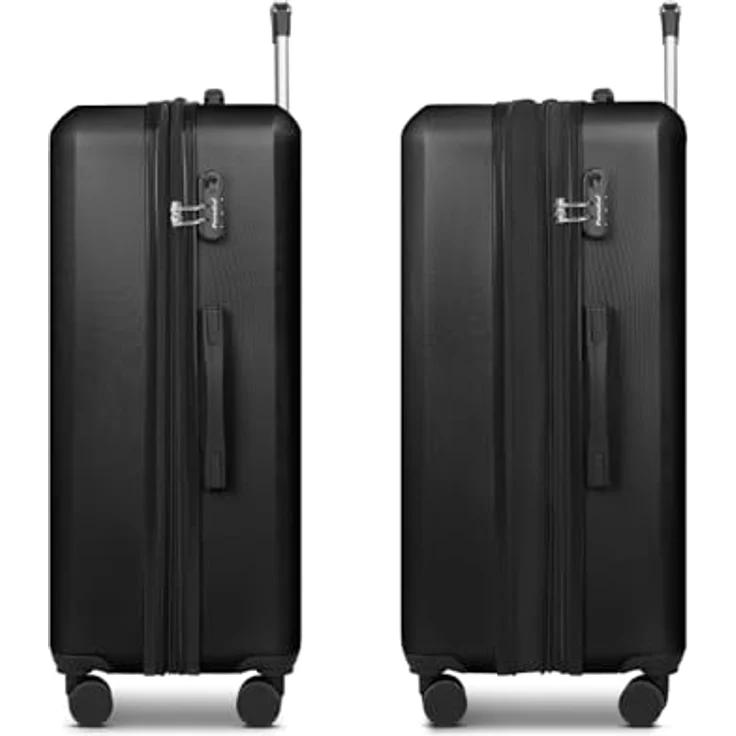 Check in CHECK.IN Paradise 2.0 XL Trolley, 52 x 30 x 78 cm, stoßfestes ABS Material, erweiterbar, Teleskopgriff, 110 Liter Volumen – Bild 3