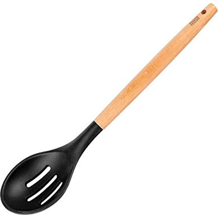Teesa TSA0122 Küchen-Set, 8-teilig aus Silikon und Holz, hitzebeständig und BPA-frei – Bild 5
