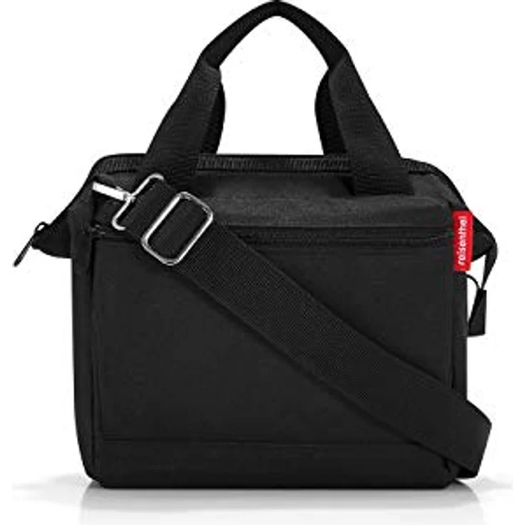 Reisenthel Handtasche allrounder cross, Bowling Bag mit 2 Tragevarianten, wasserabweisendes Polyester, Schwarz – Bild 1