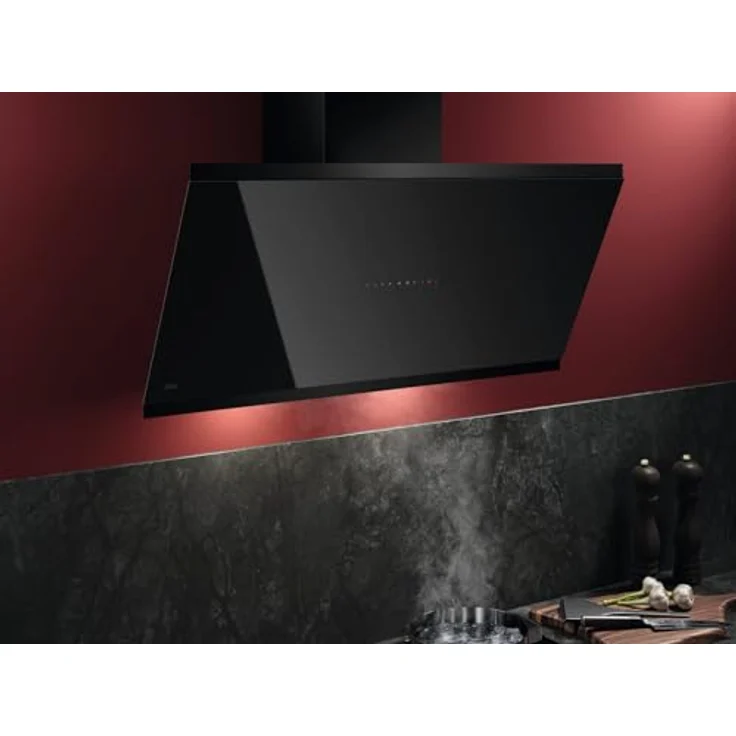AEG NDV7791SB Kopffreihaube 90 cm, Dunstabzugshaube mit SilenceTech, Perfect Illumination und Hob2Hood, schwarz – Bild 4