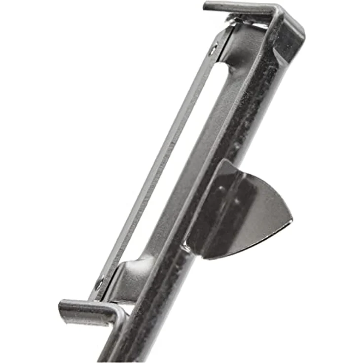 Fackelmann Pendelschäler OVALGRIFF, Universalschäler aus Edelstahl, robuster Schäler für Gemüse und Obst mit scharfer Klinge (Farbe: Silber), 19 x 1,5 x 3,5 cm, Menge: 1 Stück – Bild 3