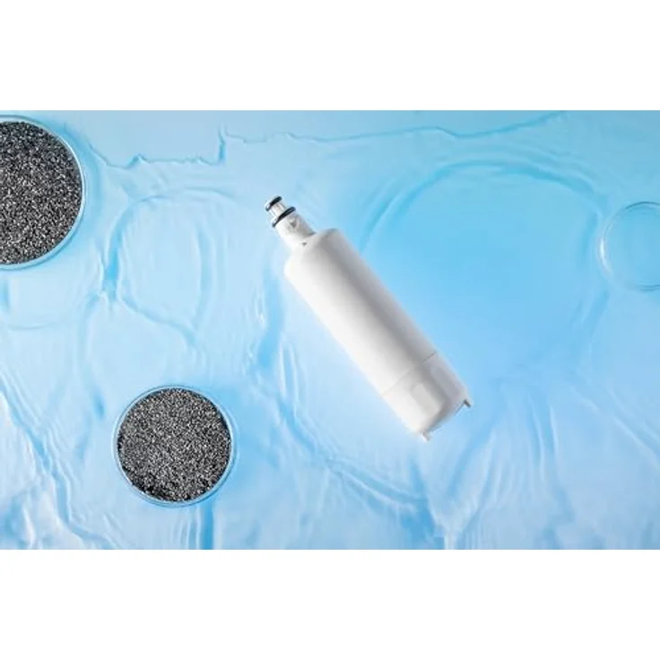 Wessper Aqua Crystalline Kühlschrank Wasserfilter kompatibel Beko 9256712, 4394650100, SBS4K, Blomberg KFD9952PXD, IWD1004ET, KFD9952PXDUK, Lamona HJA6110, LAM6100, 487960000, GSN9440X – Bild 5