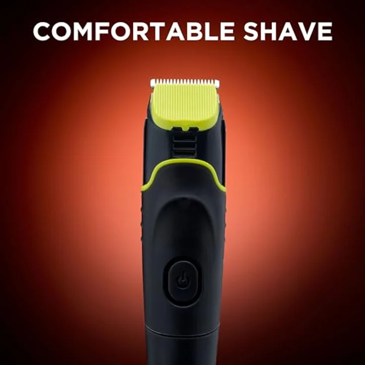 Wilkinson Sword Hydro Trim and Shave, Körperhaartrimmer mit Skin Protection für Männer, batteriebetrieben, 1 St. – Bild 3