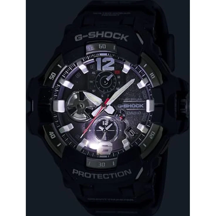 Casio G-SHOCK GR-B300-1AER, Sportuhr mit 55 mm Gehäuse, wasserdicht bis 200 m, schwarz – Bild 5