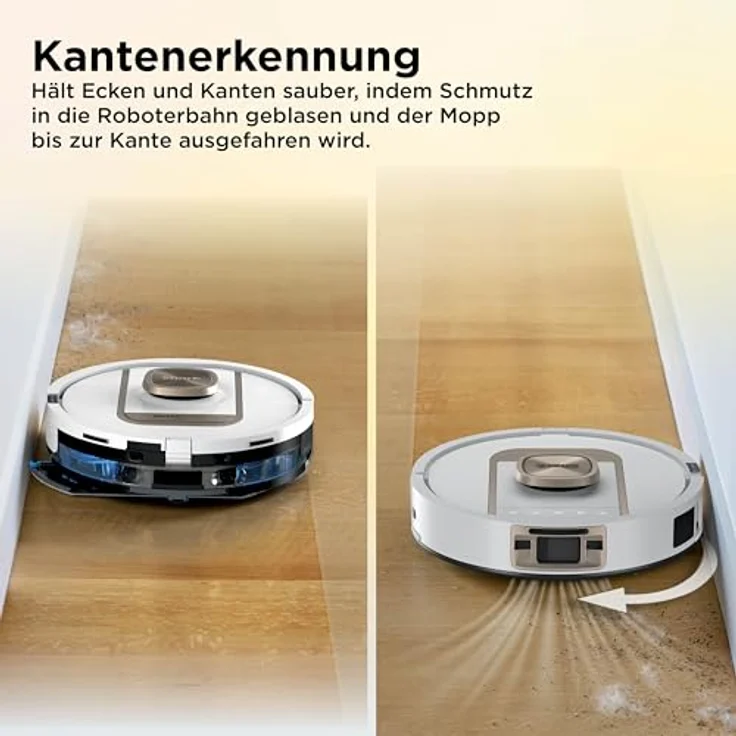 Shark ThermaCharged PowerDetect Nass- und Trocken-Saugroboter mit DirtDetect, FloorDetect, EdgeDetect, NeverStuck-Technologie und automatischer Wischpadreinigung – Bild 9