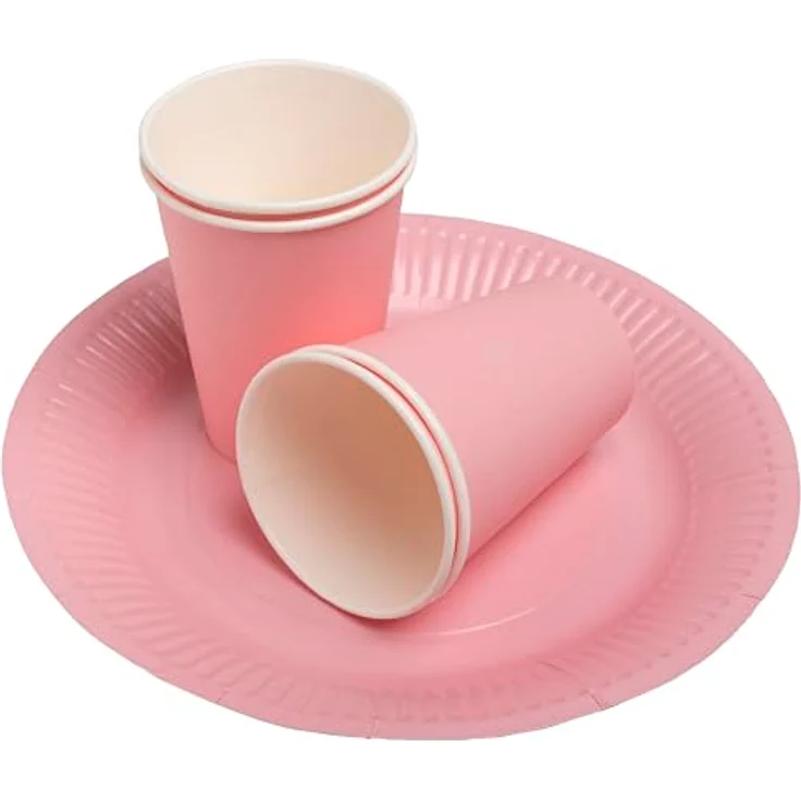PRO NAPPE Pro Tischdecke 89114i, 15 Becher, 20 cl, Karton, Rosa, FSC-zertifiziert – Bild 2