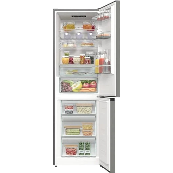 Gorenje NRC619BSXL4 742217 Kühl-Gefrierkombination, freistehend, inoxfarben, Energieklasse B – Bild 5