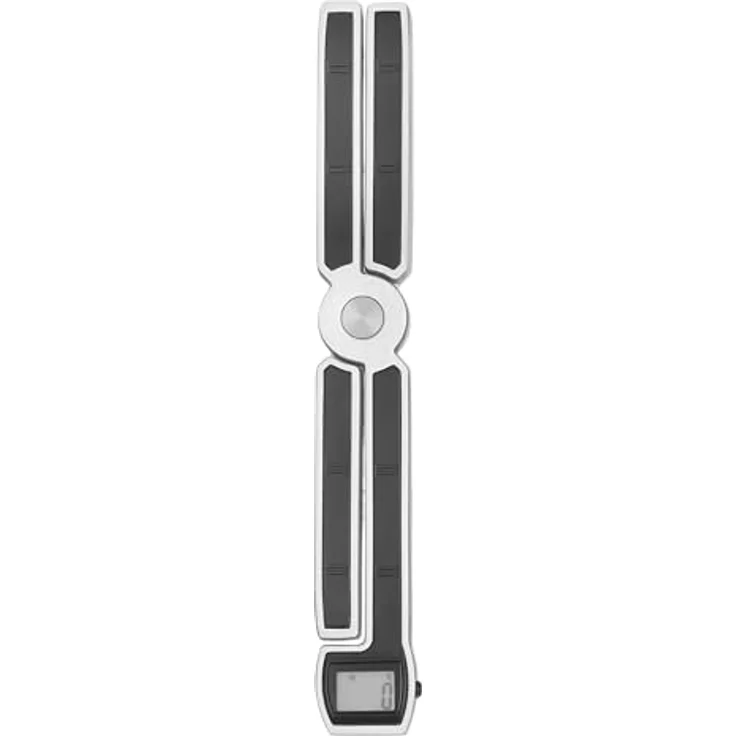 HENDI Zusammenklappbare digitale Küchenwaage, max. 5 kg mit LCD-Display, Tarier- und Nullstellungsfunktion, kompakt und langlebig, 219x180x(H)16mm, ABS, Metall – Bild 2