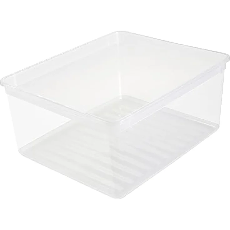 keeeper Aufbewahrungsbox mit Air Control System, 39 x 33,5 x 18 cm, 18 l, Bea, Transparent – Bild 4