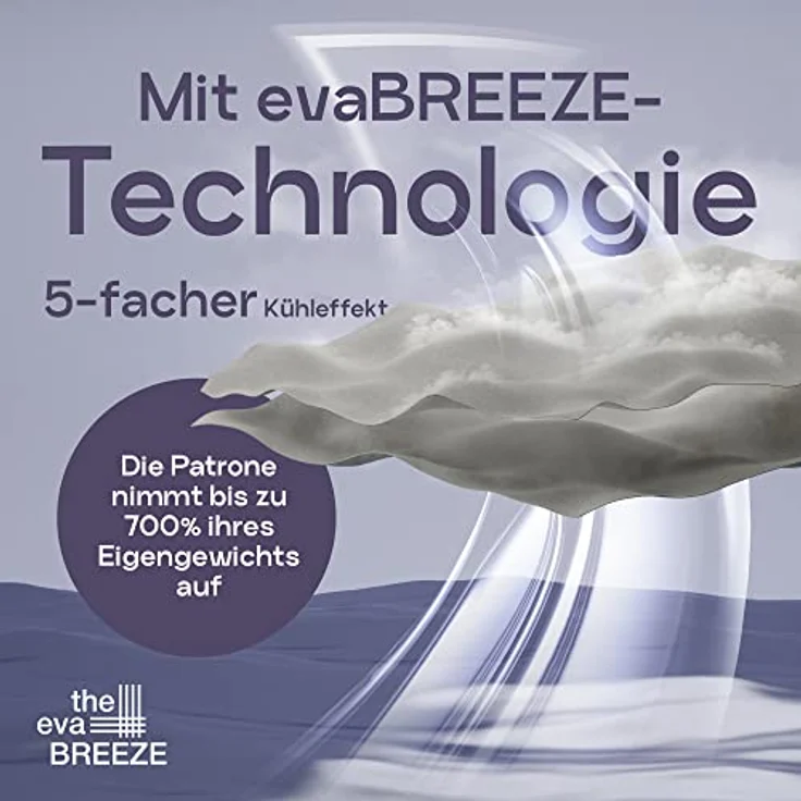Evapolar evaLIGHT Plus Luftkühler & Luftbefeuchter - Tragbarer Kühl-Ventilator mit Vollspektrum-LED-Hintergrundbeleuchtung - Flüsterleise, einfach zu bedienen, stilvoll, effizient – Weiß – Bild 6
