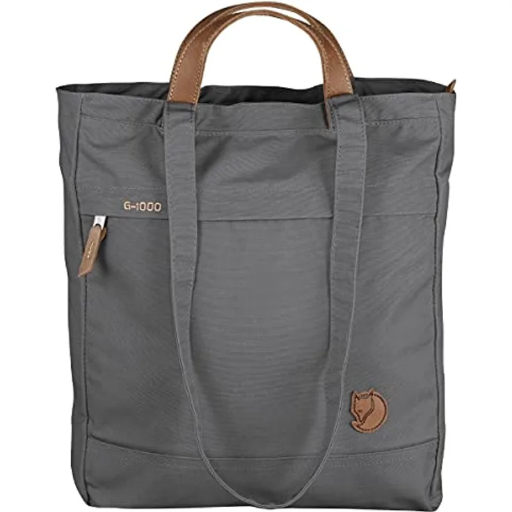 Fjällräven Totepack No.1, 2in1 Rucksack-Tasche in Grau, wasserabweisend, A4-fähig