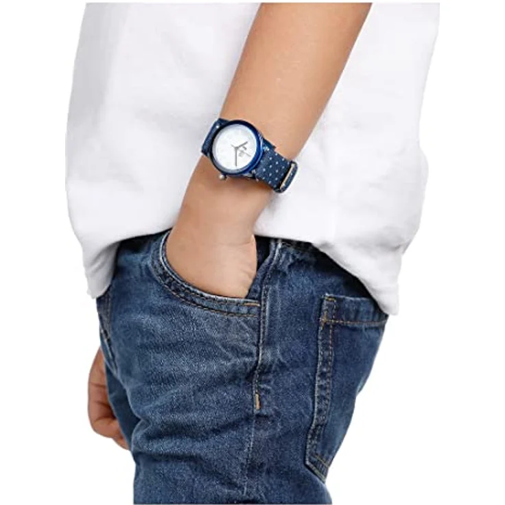 LITTLE FRIENDS FAVS Kinderuhr Analog Quarz Blau, Weiß 32018077 – Bild 3