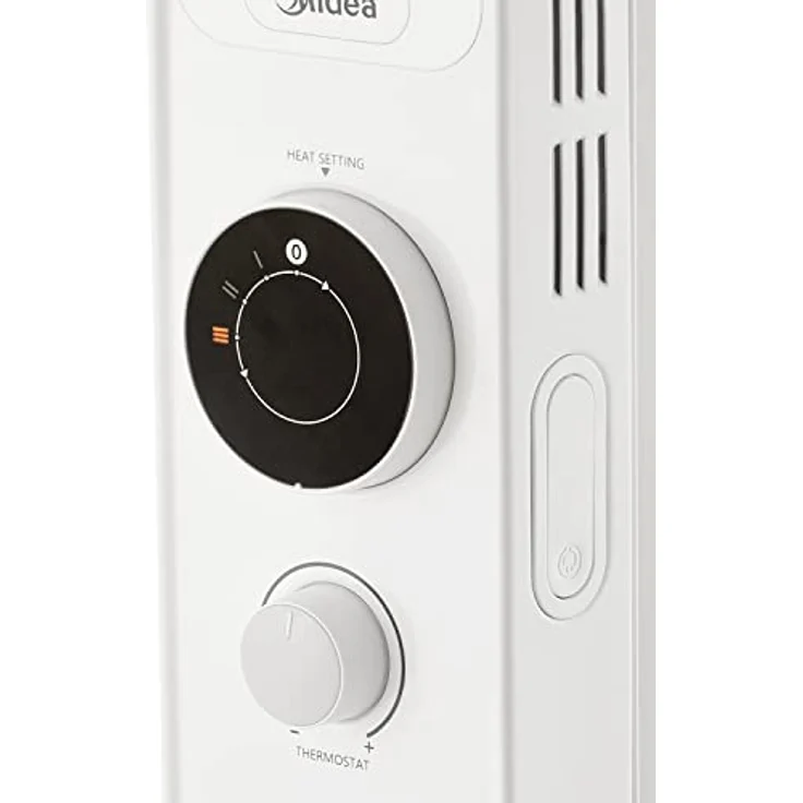 Midea NY2009-20M Ölradiator Überhitzungsschutz Frostschutzfunktion Kippschalter, Radiator – Bild 2