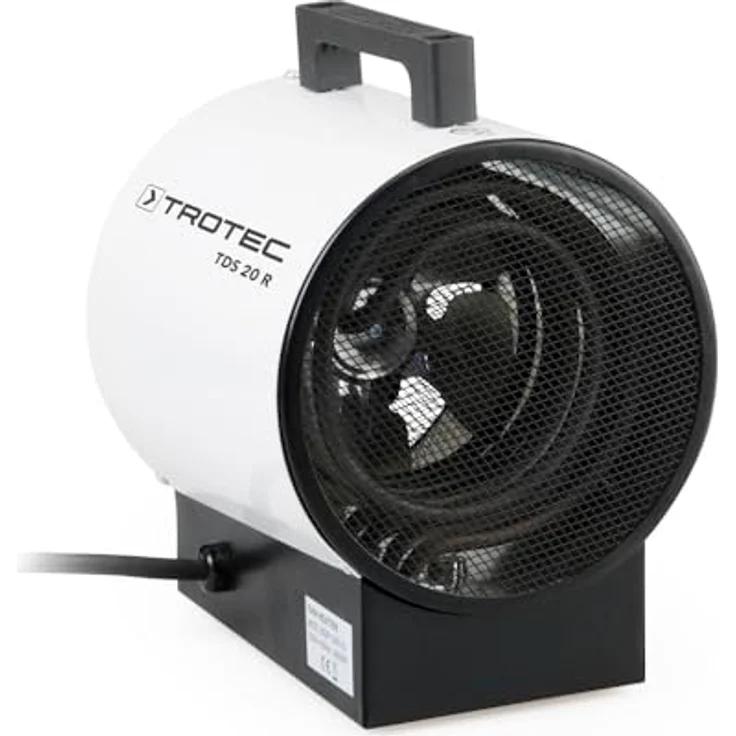 TROTEC TDS 20 R Elektroheizer, Bauheizer mit 3 kW mit 3 Heizstufen, Heizgerät – Bild 5