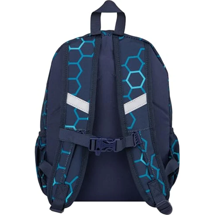 McNeill Freizeitrucksack Toby, Xagon - Sportlicher Rucksack mit verstellbaren Tragegurten, Vortasche und seitlichen Gummizugtaschen – Bild 6