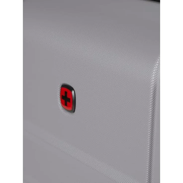 Wenger Amplar Evo 4 Rollen Trolley L 75 cm, grau, mit Dehnfalte, 100% ABS, praktisch und geräumig – Bild 4