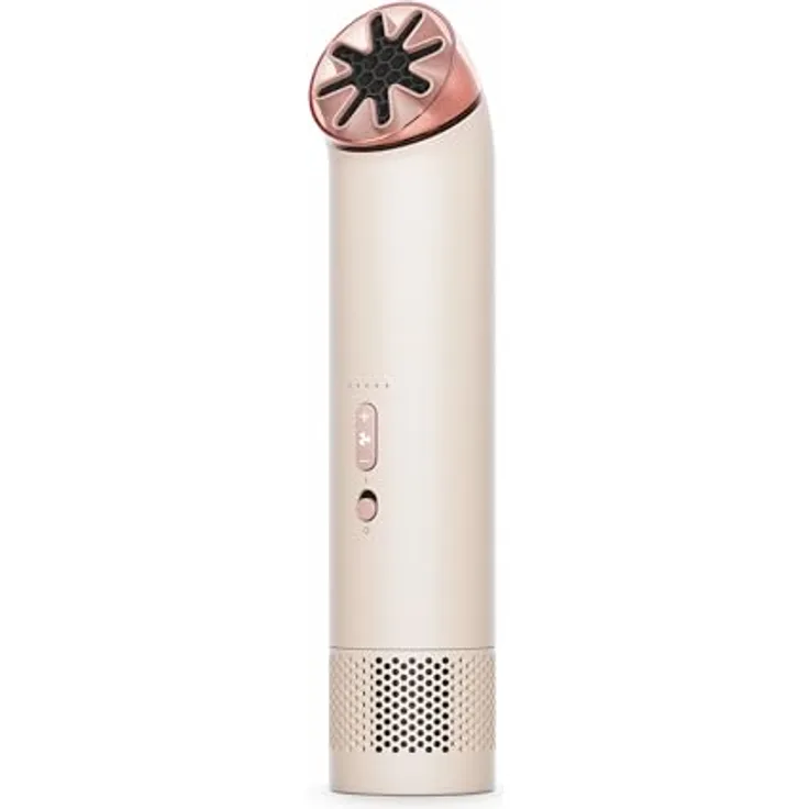 Dyson HushJet™ Mini Cool, Handventilator mit Turbo-Luftstrom bis zu 25 m/s, leise, 5 Geschwindigkeitsstufen, tragbar und flexibel, ideal für unterwegs