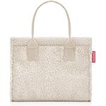 REISENTHEL® Daily Shopper, edle Einkaufstasche aus Polyester mit Trinkflaschenfach und abnehmbarem Umhängeriemen, schwarz