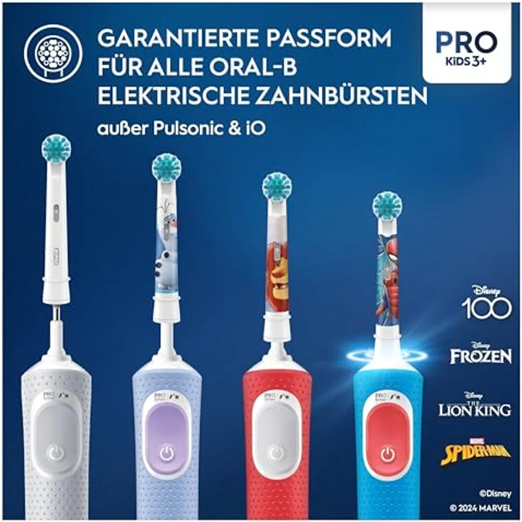 Oral-B Aufsteckbürsten Pro Kids König der Löwen, extra weiche Borsten, für Kinder ab 3 Jahren – Bild 5