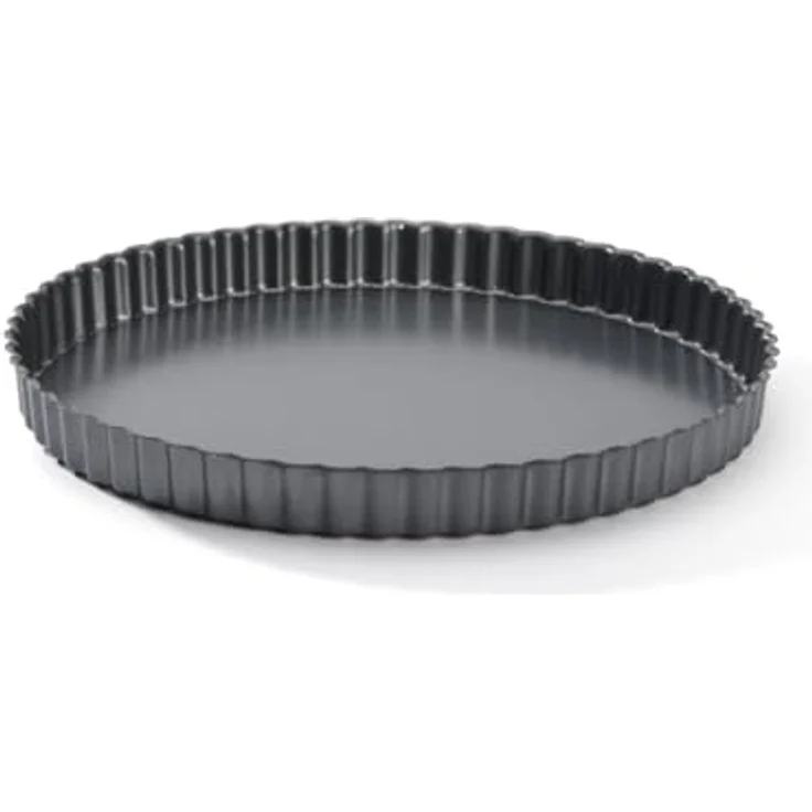 DE BUYER Tortenform, Edelstahl, schwarz, 27 x 27 x 3 cm – Bild 2
