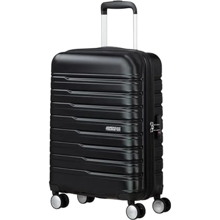 American Tourister Flashline - Spinner S, Handgepäck, 55 cm, 34 L, Schwarz (Shadow Black) – Bild 1