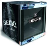 CUBES Getränkekühlschrank Coolcube Beck´s Black 48l, Energieeffizienzklasse E, eingebrannter Lack