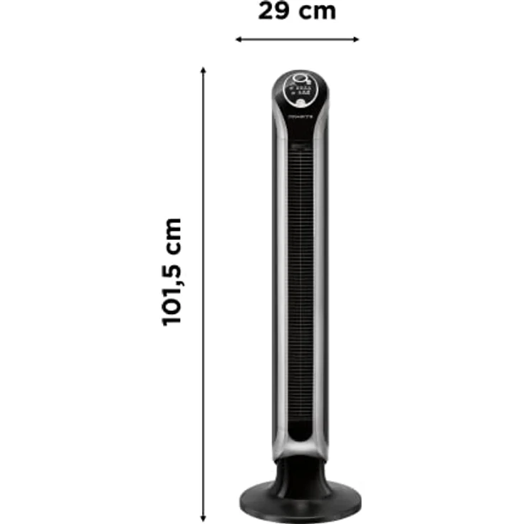 Rowenta VU6670 Eole Infinite Turmventilator, leise, 40W, Ventilator, 3 Geschwindigkeitsstufen – Bild 3
