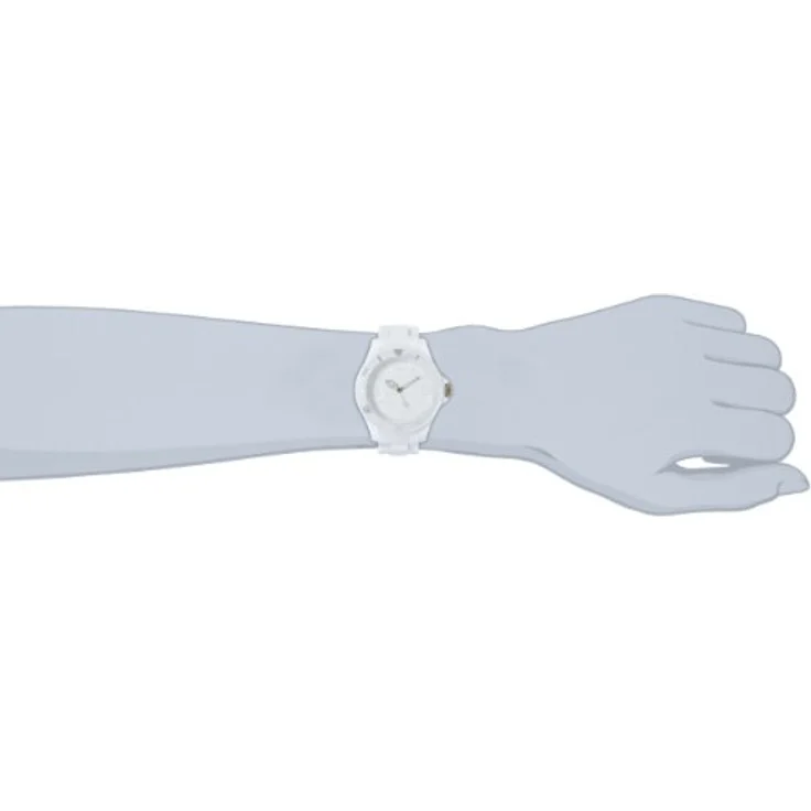 Oozoo Herren-Armbanduhr XL Analog Silikon C4341 total White, Herrenuhr Armbanduhr XXL Bigwatch – Bild 3