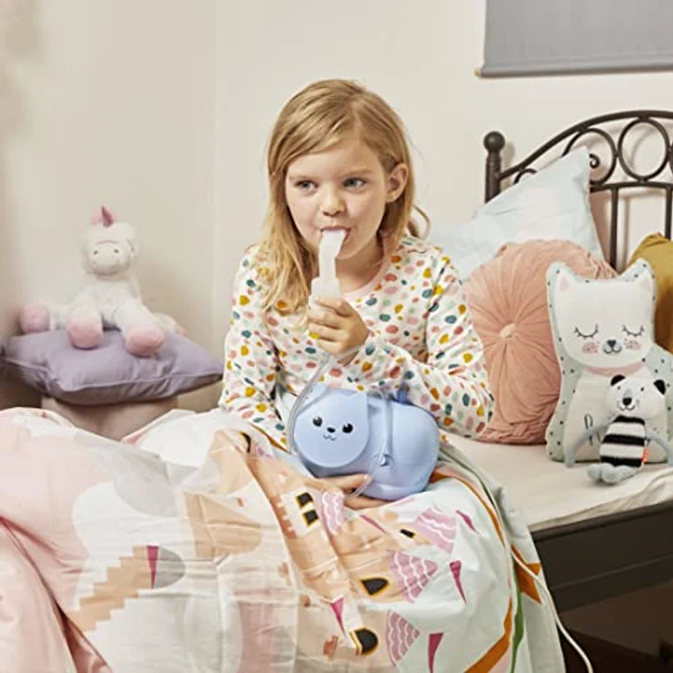 OMRON Nami Cat YearPack Verneblerset Zubehörset für das OMRON Nami Cat Inhalationsgerät für Kinder, OMRON Original Zubehör – Bild 5