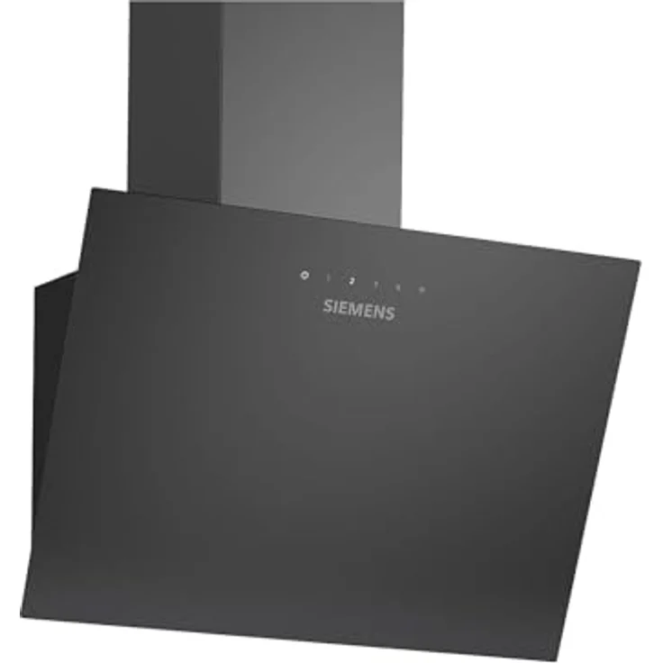 Siemens LC65KDK6K Kopffreihaube 60 cm, Schwarz Klarglas, touchControl, LED-Beleuchtung, automatische Filtererinnerung – Bild 1