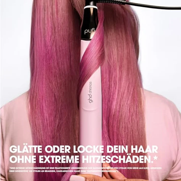 ghd chronos Limited Edition Glätteisen Pink-Sorbet, mit Hitzeschutz-Etui und Motion-Responsive Technologie – Bild 4