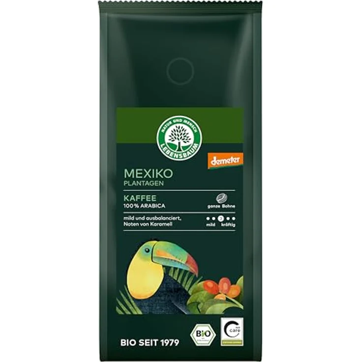 Lebensbaum Plantagen Kaffee, Bohne, 250 g – Bild 2