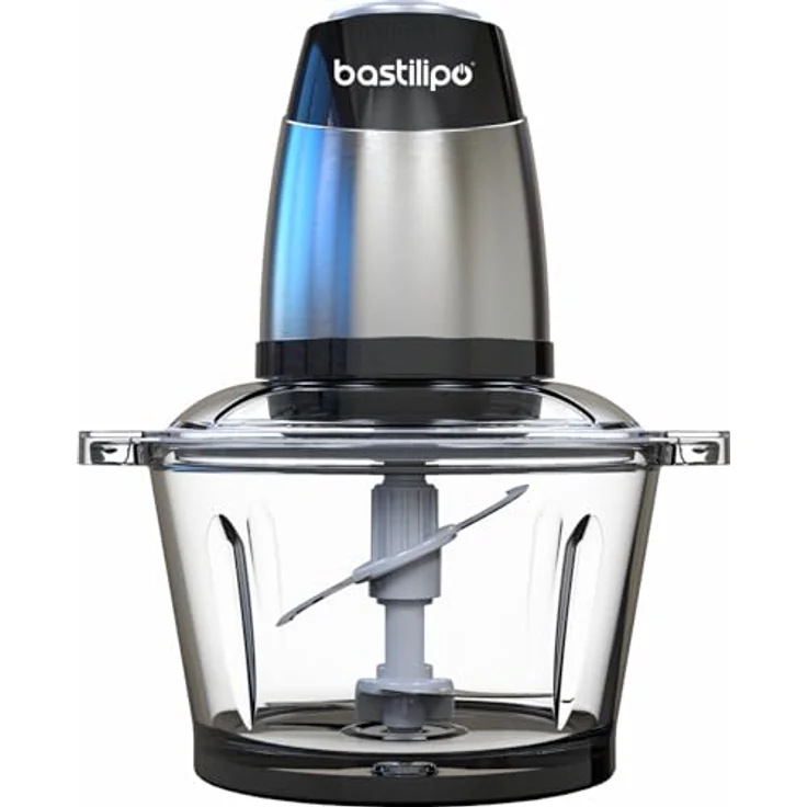 Bastilipo PE-350 Elektrischer Zerkleinerer für Lebensmittel, 350 W, 1,2 l, 1,2 l, Schwarz – Bild 2