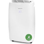 Emerio Luftentfeuchter mit R290, 20L/Tag, Auto-Stopp wenn voll, Raumgröße bis zu 40m², LED Display, Timer, Trocknungsfunktion für Kleidung, gegen Feuchtigkeit & Schimmel, 6L Tank, DH-122844