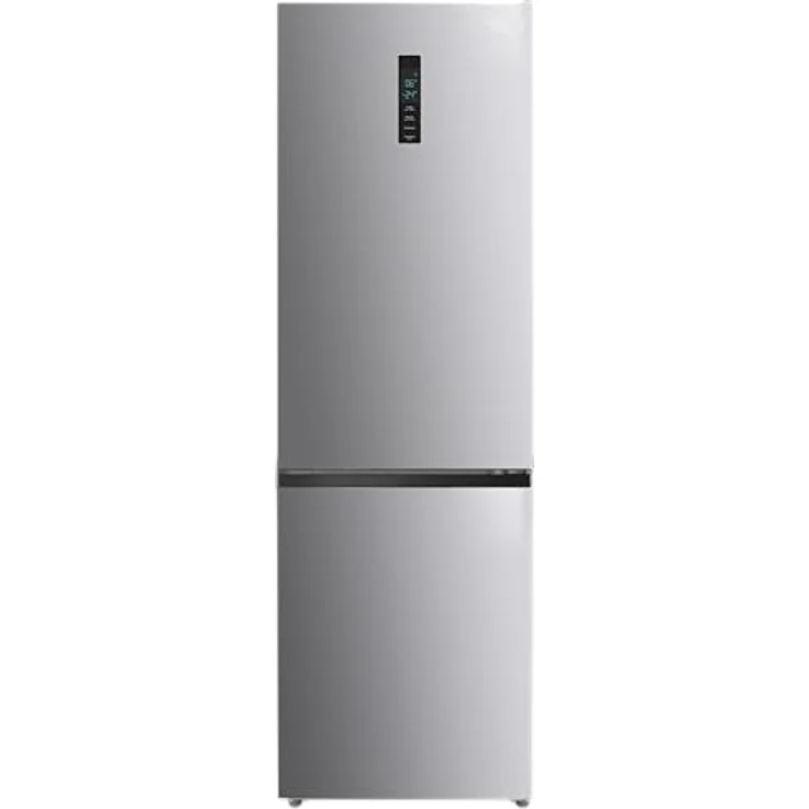 PKM KG314ENFMCIX Kühl-Gefrierkombination, 310l Inox Design, No Frost, freistehend, Touch-Control-Display, ECO-Modus – Bild 1