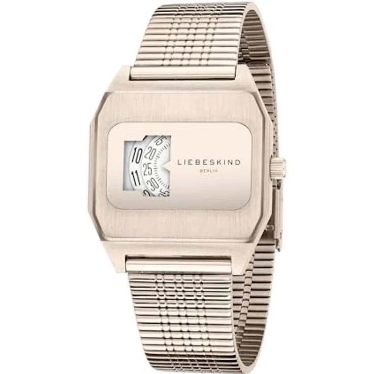 Liebeskind Damen Analog Quarz Uhr mit Edelstahl Armband LT-0392-MQ – Bild 2