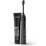 Zahnheld Elektrische Zahnbürste Schallzahnbürste Gero schwarz + Natural White Zahnpasta + Bürstenkopf, Aufsteckbürsten: 1 St., Elektrische Zahnbürste mit Putztimer und Whitening Zahnpasta mit Fluorid