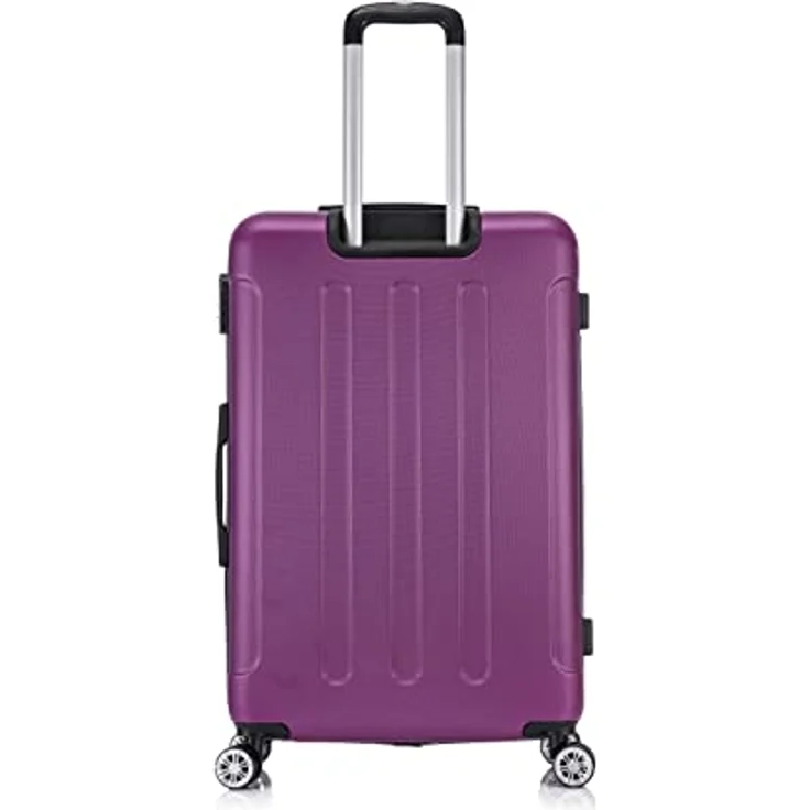 Flexot® Flex-2045 Koffer XL Aubergine, Zwillingsrollen, Hartschale - 16 Farben zur Auswahl – Bild 3