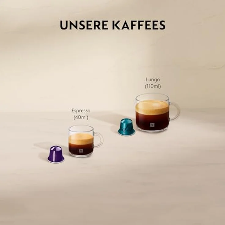 De'Longhi Nespresso Essenza Mini EN85.B, kompakte Kapselmaschine mit 19-Bar-Druckpumpe und Thermoblock-Heizung, schwarz – Bild 5