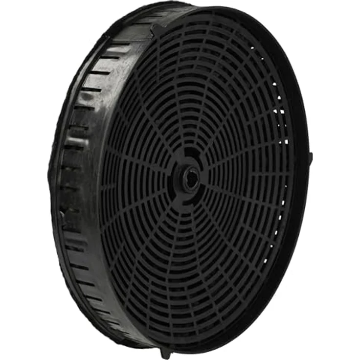 vhbw 2x Aktivkohlefilter kompatibel mit Elica 208355404727, 208355404729, 208355404728, 208355404726, 208355404725 Dunstabzugshaube - 17,2 cm, schwarz - 2er Pack – Bild 4