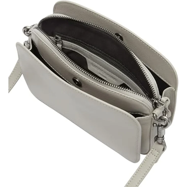 Liebeskind Berlin Umhängetasche Luka SEASONAL NOOS HARRIS, Leder, steel, 20,5 x 14,5 x 7 cm – Bild 3