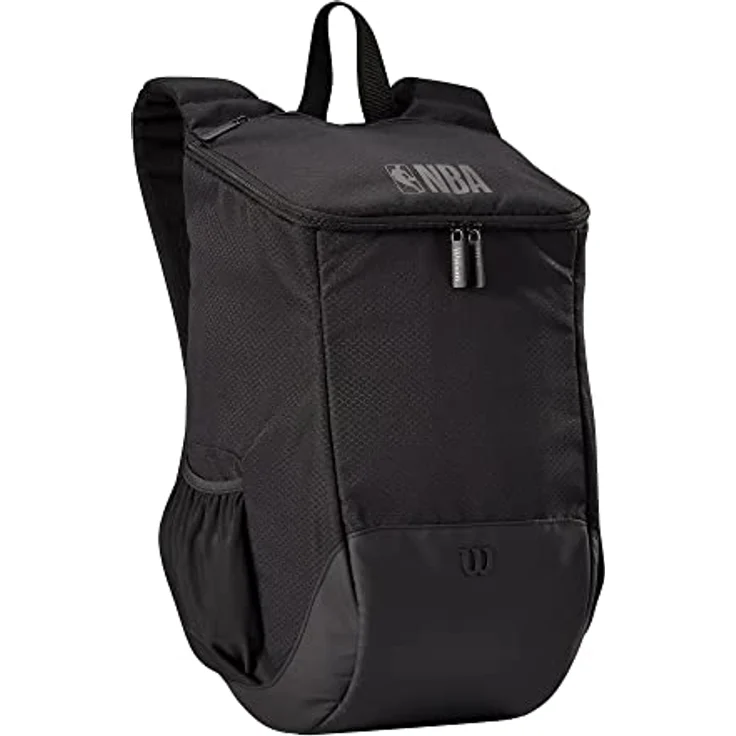 Wilson Basketball-Rucksack Authentic, schwarzer Rucksack für Größe 7 Basketball mit NBA-Logo – Bild 1