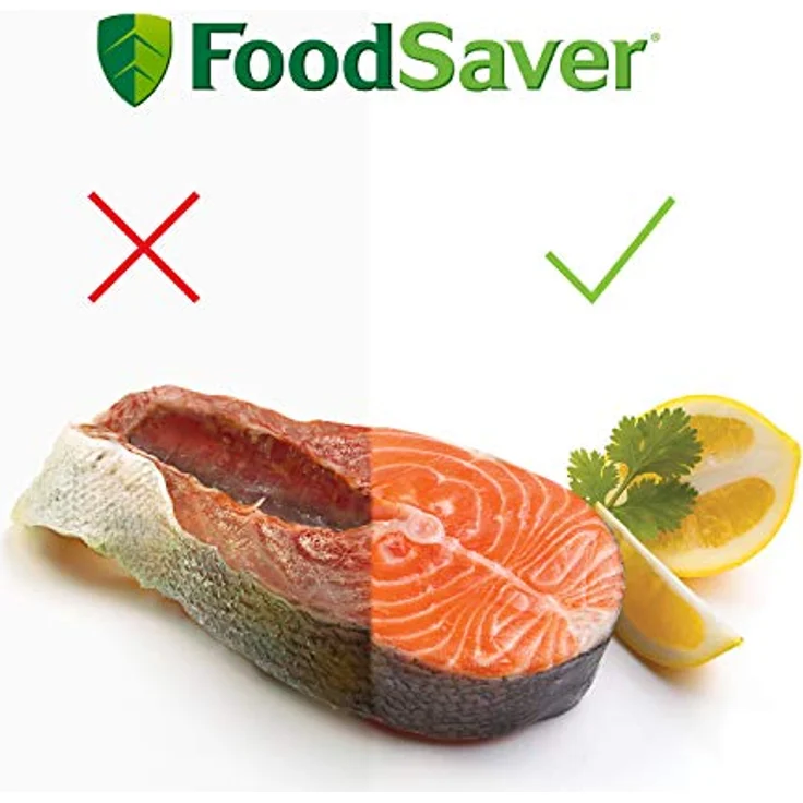 FoodSaver FFS017X Folienschweißgerät - Mariniermodus - inklusive Vakuumbeutel Starterpaket - edelstahl – Bild 3