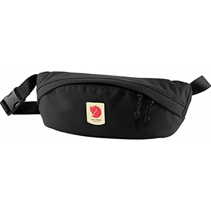 Fjällräven Ulvö Medium Gürteltasche, 28 cm, schwarz, 100% Polyamid
