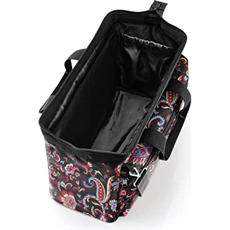 reisenthel Allrounder S Pocket Paisley Black  Doktortasche für Reise, Arbeit und Freizeit  Mit praktischer Trolley-Aufsteckfunktion – Bild 2