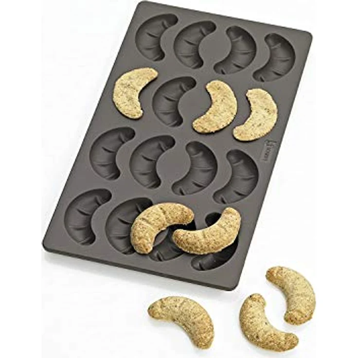 Lurch 65015 FlexiForm Vanille-Kipferlform 17 x 30 cm – Bild 5